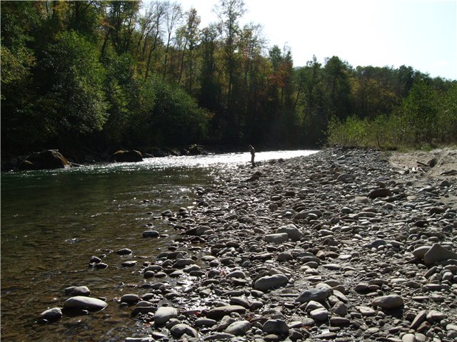 Рыбалка на реке Малая Лаба